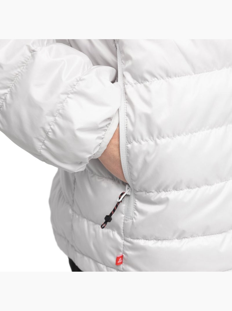 Veste randonnée isolante ultralégère homme randonnée homme respire Blanc - Kiabi