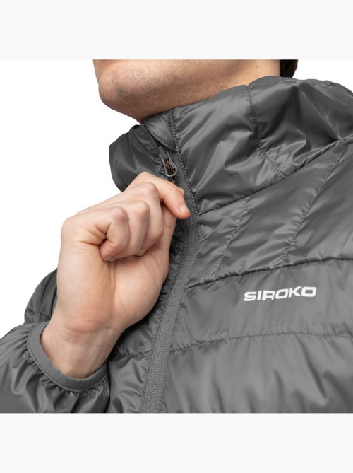 Veste randonnée isolante ultralégère homme randonnée homme terrain - Kiabi