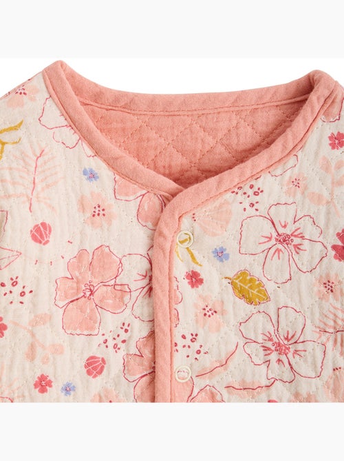 Veste réversible enfant en gaze de coton Santa Giulia - Kiabi Veste réversible enfant en gaze de coton Santa Giulia - Kiabi