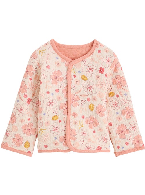 Veste réversible enfant en gaze de coton Santa Giulia - Kiabi Veste réversible enfant en gaze de coton Santa Giulia - Kiabi