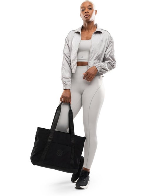 Veste running légère femme fitness femme ueno light gray - Kiabi