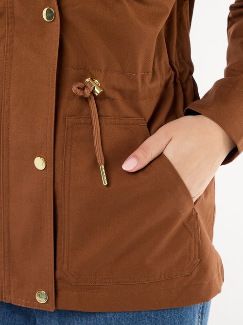 Veste saharienne à pressions devant - Kiabi