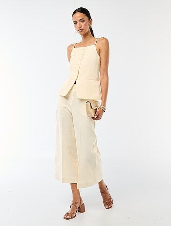 Veste sans manches à bretelles