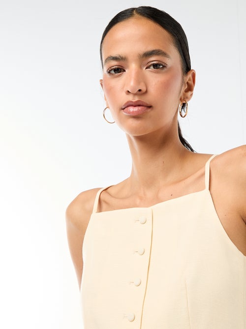 Veste sans manches à bretelles - Kiabi