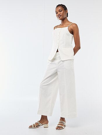 Veste sans manches à bretelles