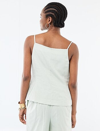 Veste sans manches à bretelles