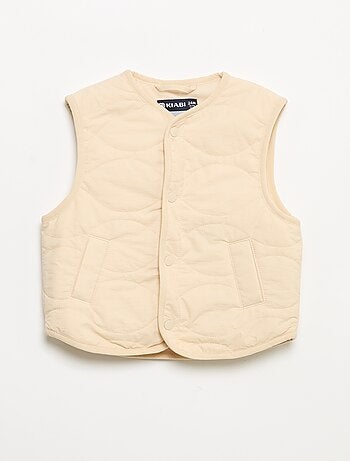 Veste sans manches matelassée