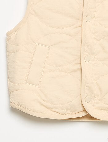 Veste sans manches matelassée