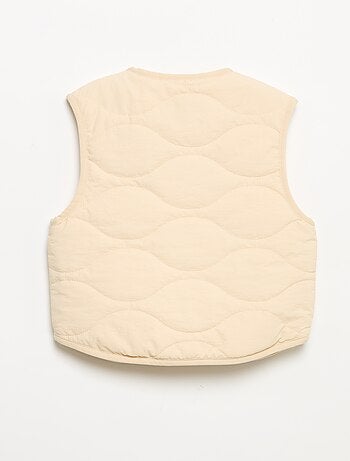 Veste sans manches matelassée