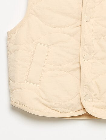 Veste sans manches matelassée