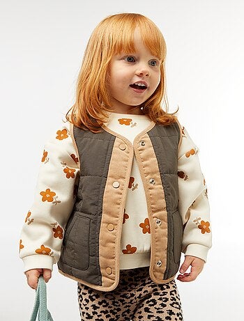 Veste sans manches matelassée