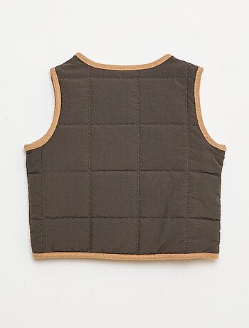 Veste sans manches matelassée