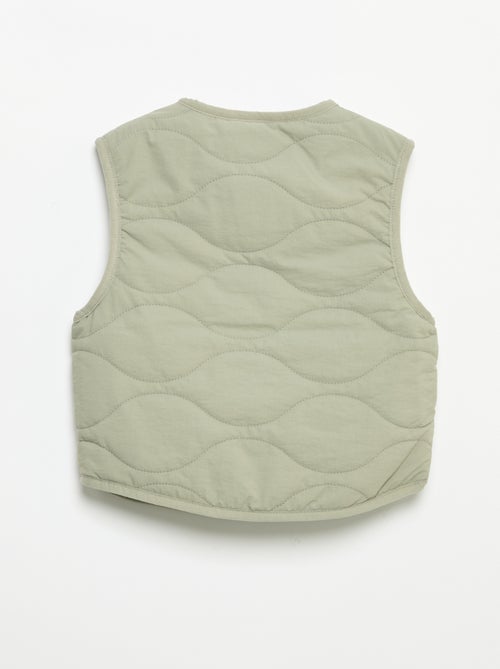 Veste sans manches matelassée - Kiabi