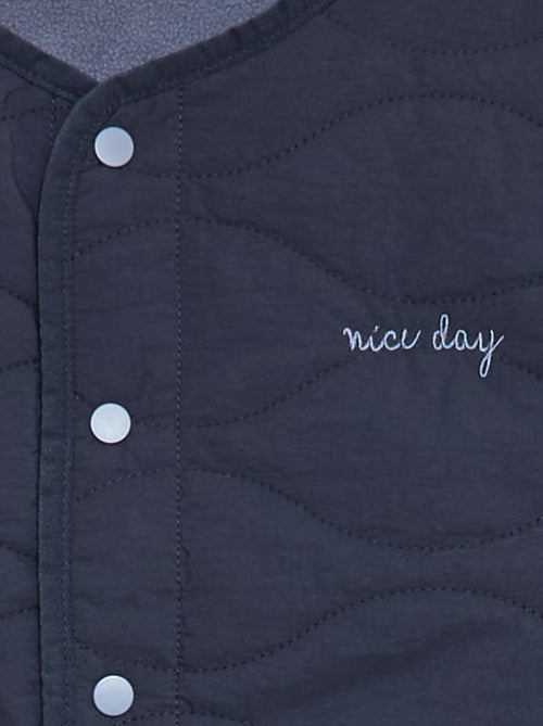 Veste sans manches réversible - Kiabi