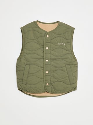 Veste sans manches réversible