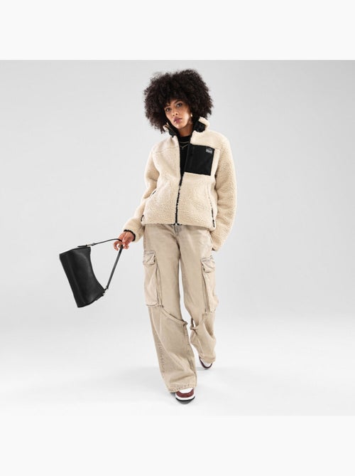 Veste sherpa femme lifestyle femme levi-w - Kiabi Veste sherpa femme lifestyle femme levi-w - Kiabi