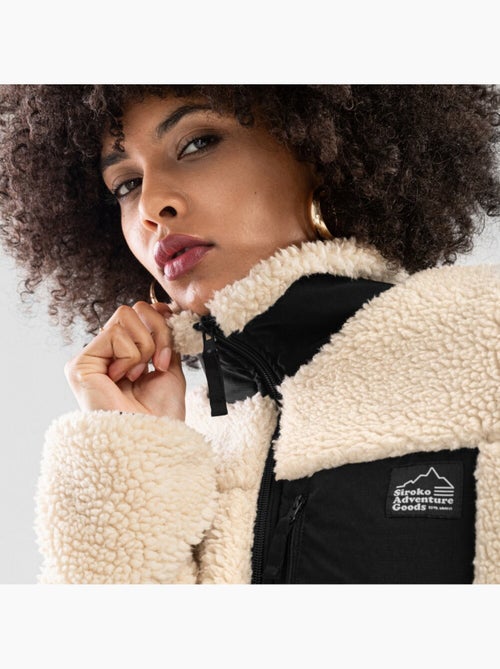 Veste sherpa femme lifestyle femme levi-w - Kiabi Veste sherpa femme lifestyle femme levi-w - Kiabi