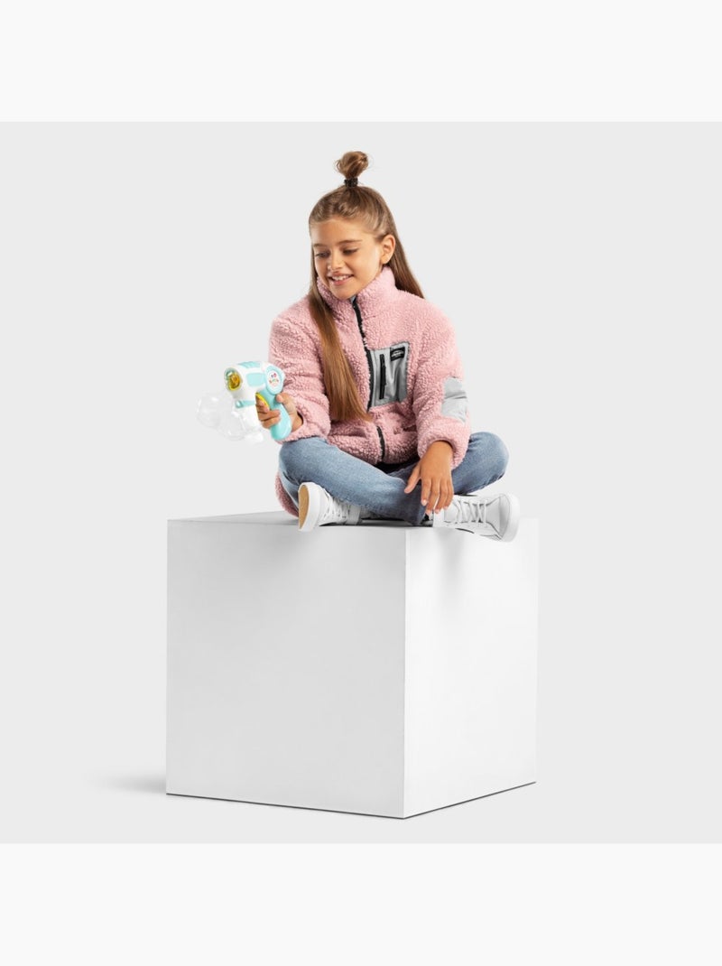 Veste sherpa fille lifestyle enfants fairy-g Rose - Kiabi