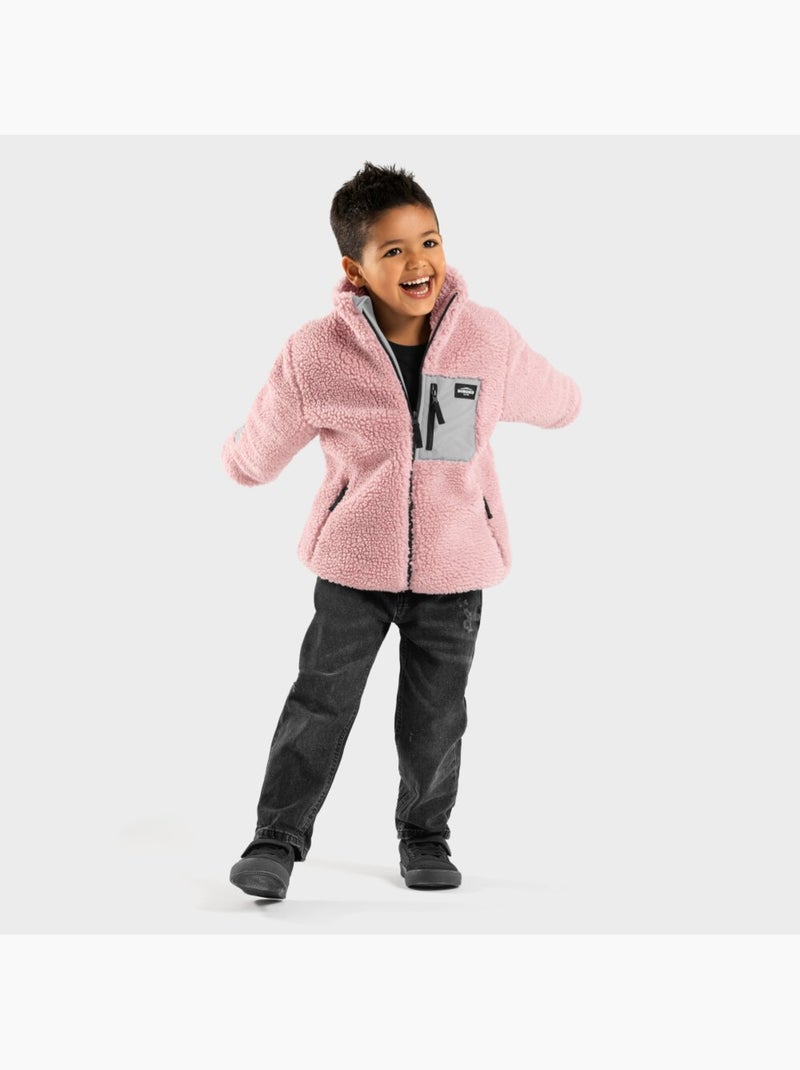 Veste sherpa garçon lifestyle enfants fairy Rose - Kiabi