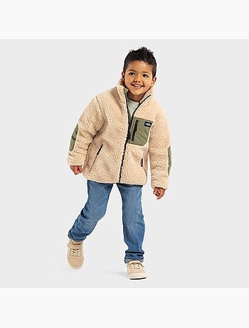 Veste sherpa garçon lifestyle enfants spirit