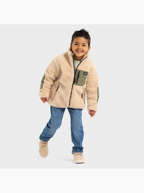 Veste sherpa garçon lifestyle enfants spirit - Kiabi