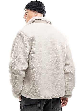 Veste sherpa homme lifestyle homme inari