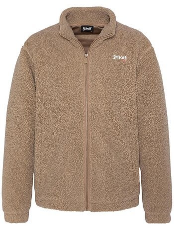 Veste sherpa homme schott sherpa