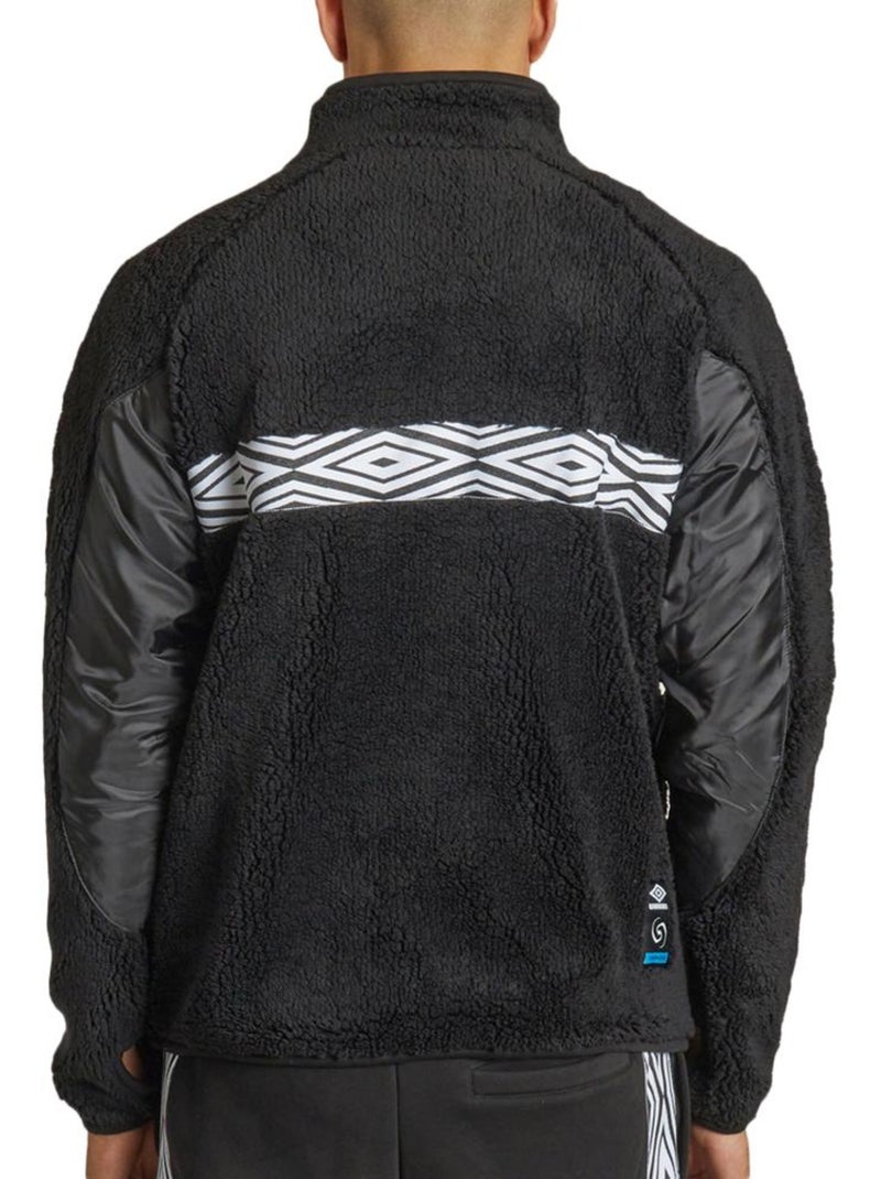 Veste Sherpa Homme Umbro Noir - Kiabi