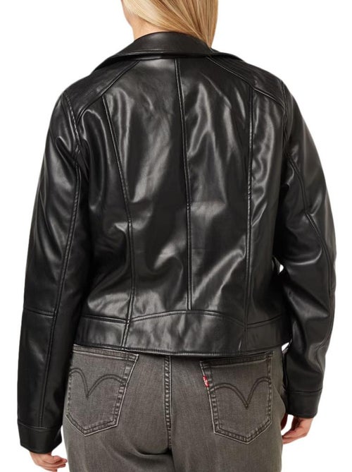 Veste Simili Cuir Femme Vero Moda Curve - Kiabi Veste Simili Cuir Femme Vero Moda Curve - Kiabi