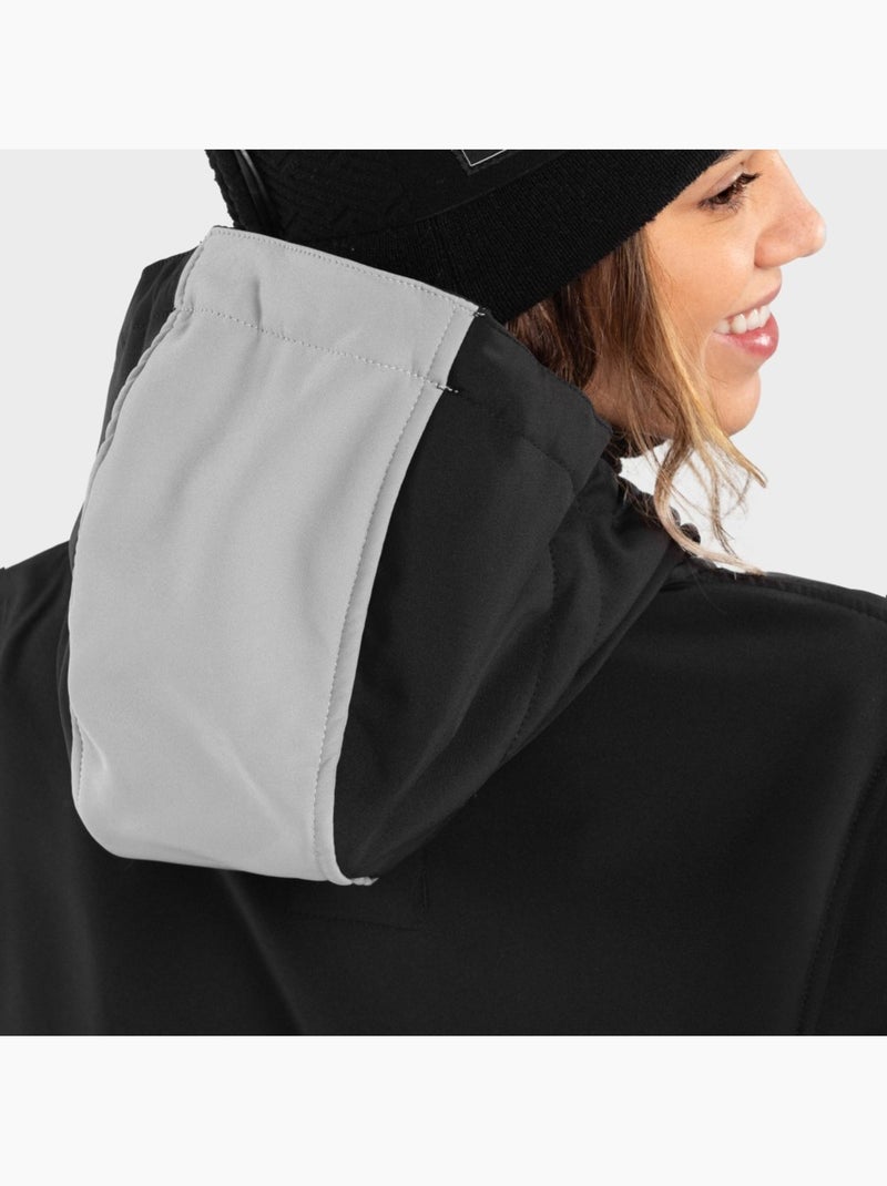 Veste snowboard femme sports d'hiver femme w1-w boardslide Noir - Kiabi