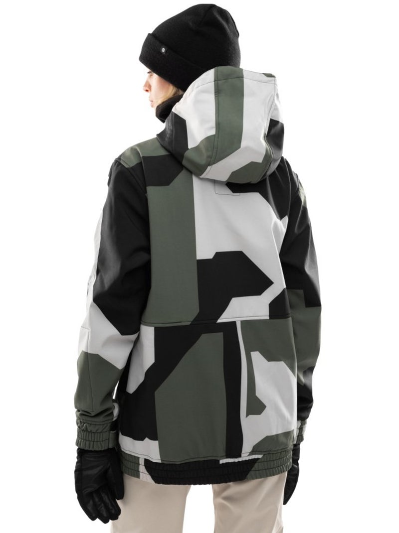 Veste snowboard femme sports d'hiver femme w1-w corbet Vert - Kiabi