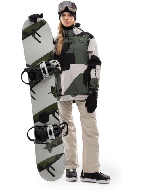 Veste snowboard femme sports d'hiver femme w1-w corbet - Kiabi