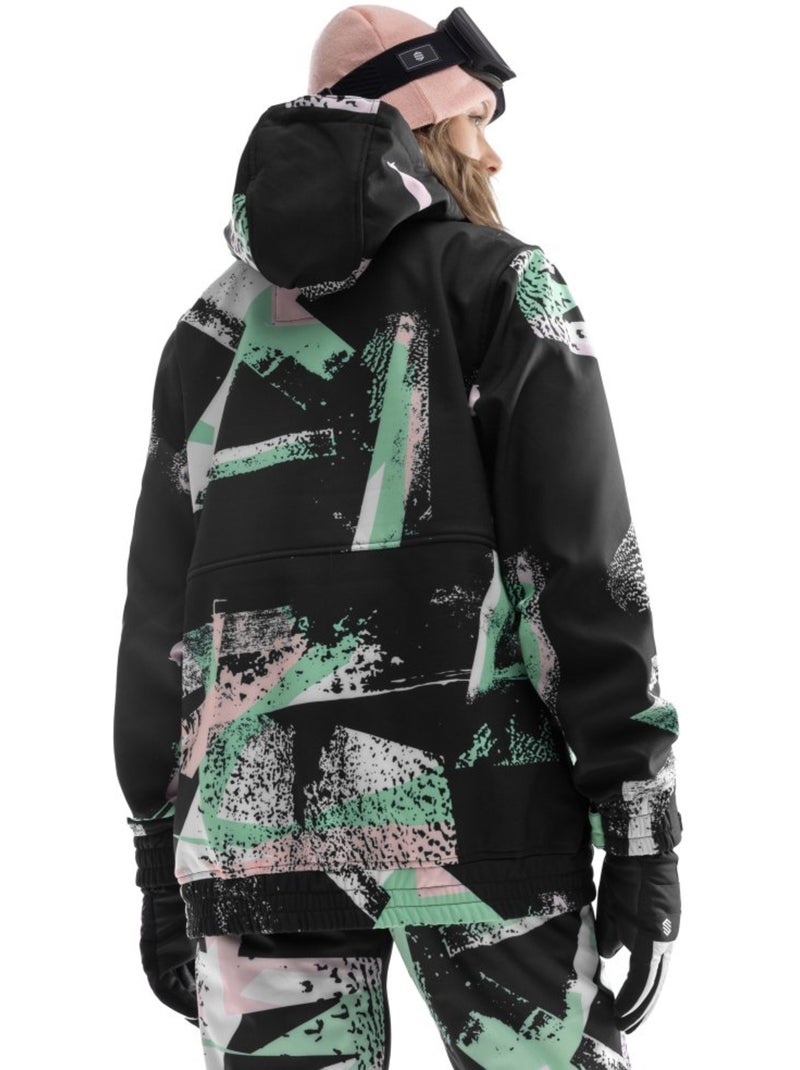 Veste snowboard femme sports d'hiver femme w1-w crest Multicolore - Kiabi