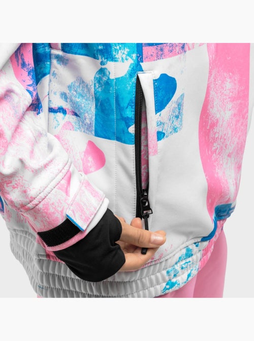 Veste snowboard femme sports d'hiver femme w1-w holi - Kiabi