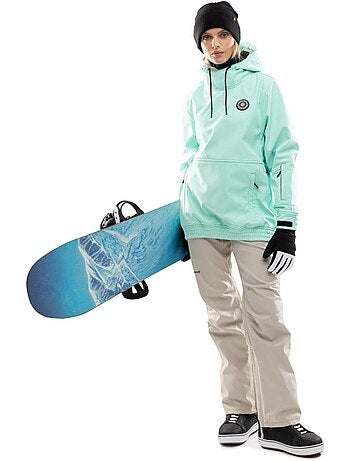 Veste snowboard femme sports d'hiver femme w1-w iceberg