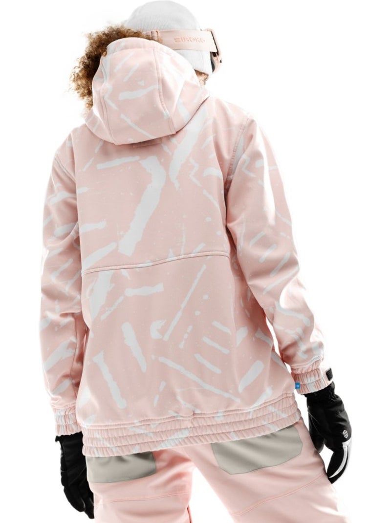Veste snowboard femme sports d'hiver femme w1-w lapland Rose - Kiabi