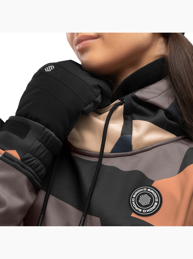 Veste snowboard femme sports d'hiver femme w1-w sandboard Noir - Kiabi