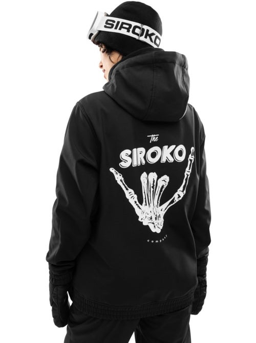 Veste snowboard femme sports d'hiver femme w1-w shaka - Kiabi