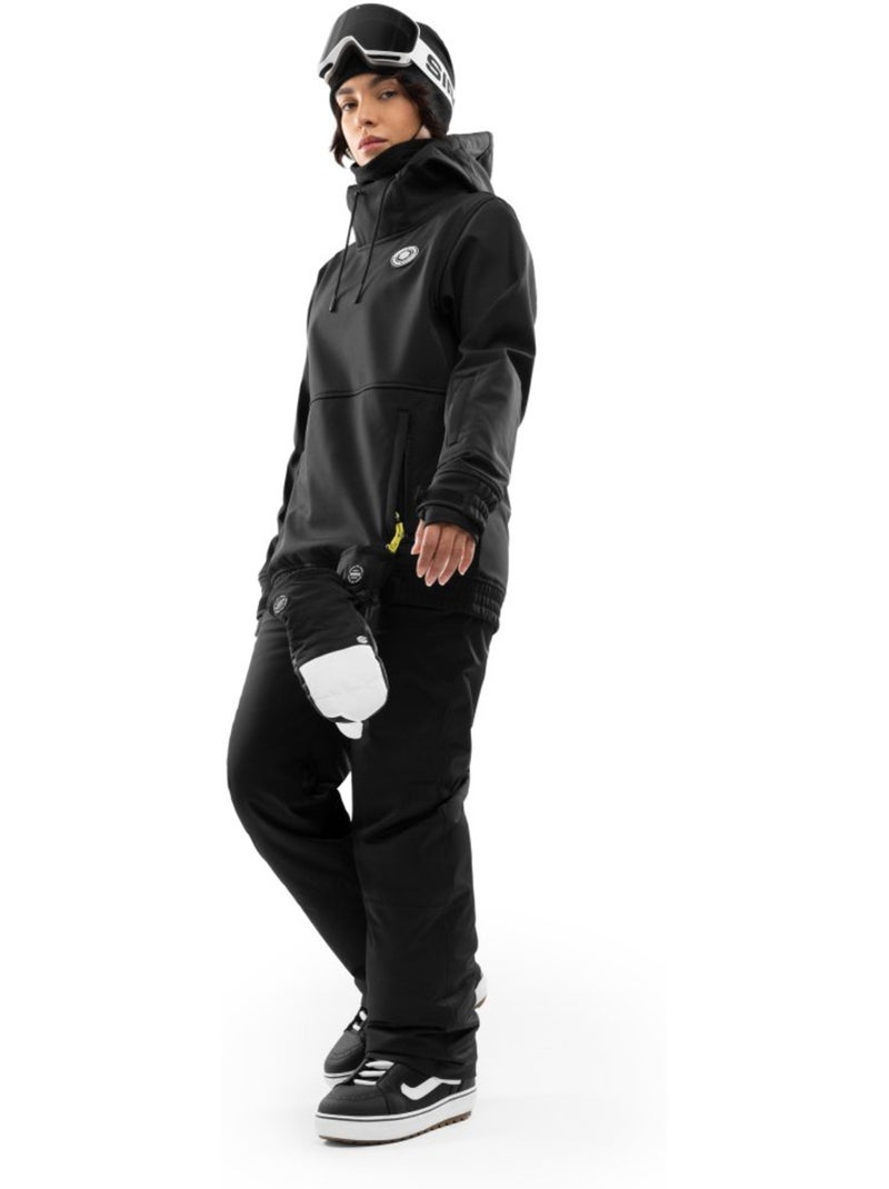Veste snowboard femme sports d'hiver femme w1-w shaka Noir - Kiabi