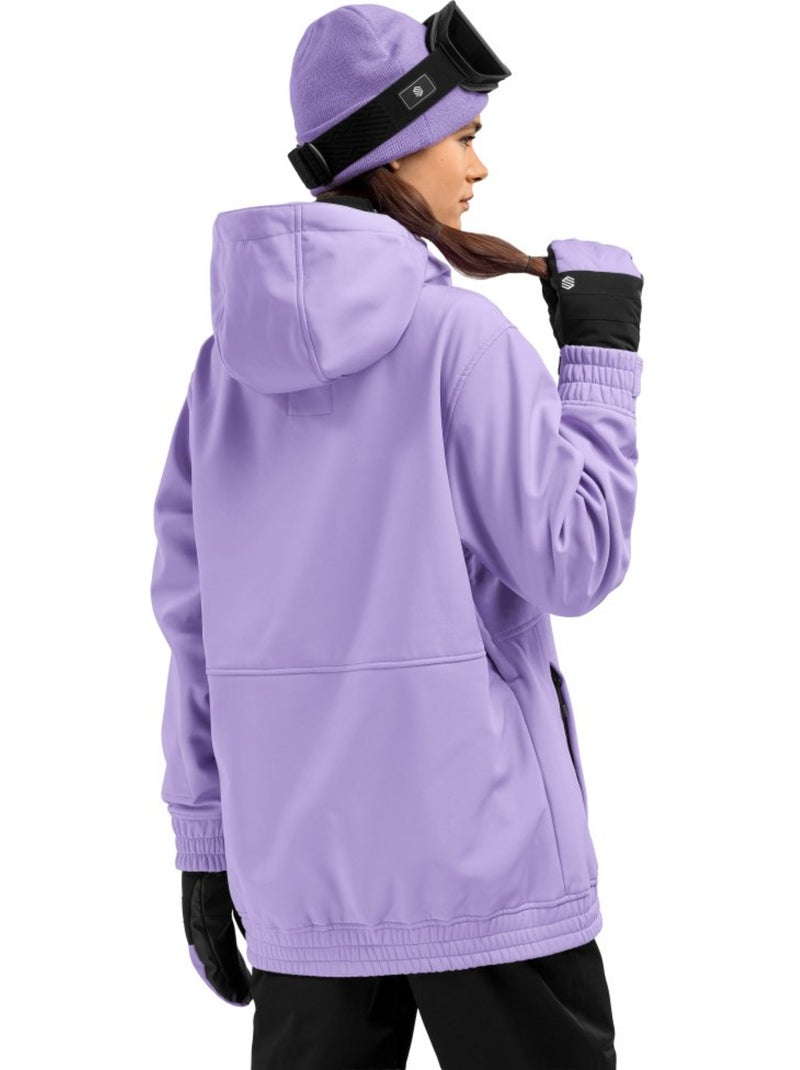 Veste snowboard femme sports d'hiver femme w1-w snowy Lavande - Kiabi