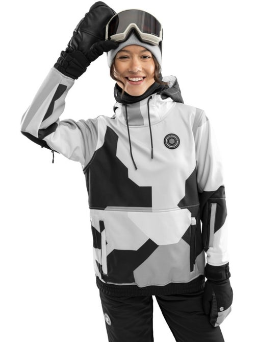 Veste snowboard femme sports d'hiver femme w1-w tibet - Kiabi