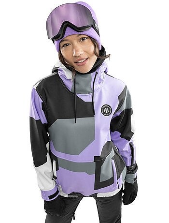 Veste snowboard femme sports d'hiver femme w1-w tignes