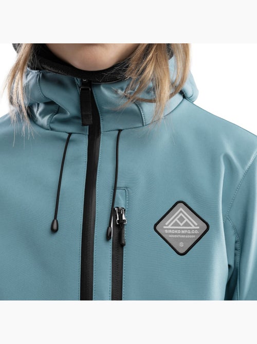 Veste snowboard femme sports d'hiver femme w2-w beluga - Kiabi