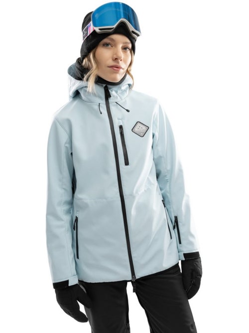 Veste snowboard femme sports d'hiver femme w2-w gelid - Kiabi