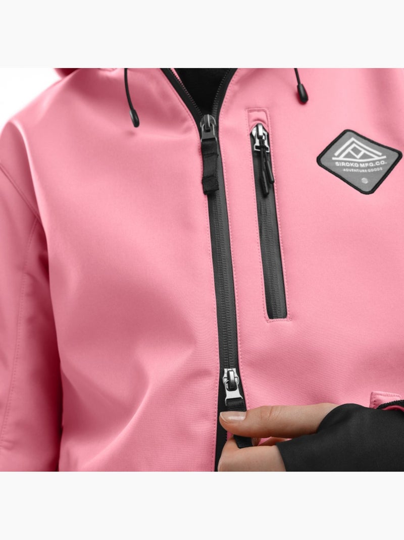 Veste snowboard femme sports d'hiver femme w2-w lollipop Rose - Kiabi