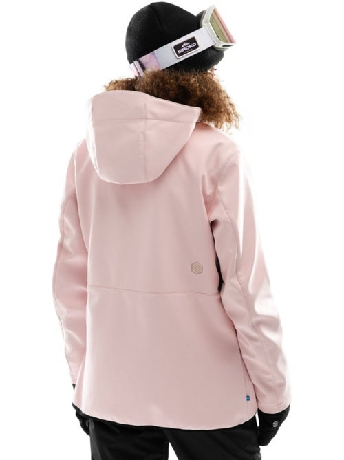 Veste snowboard femme sports d'hiver femme w2-w pastel - Kiabi