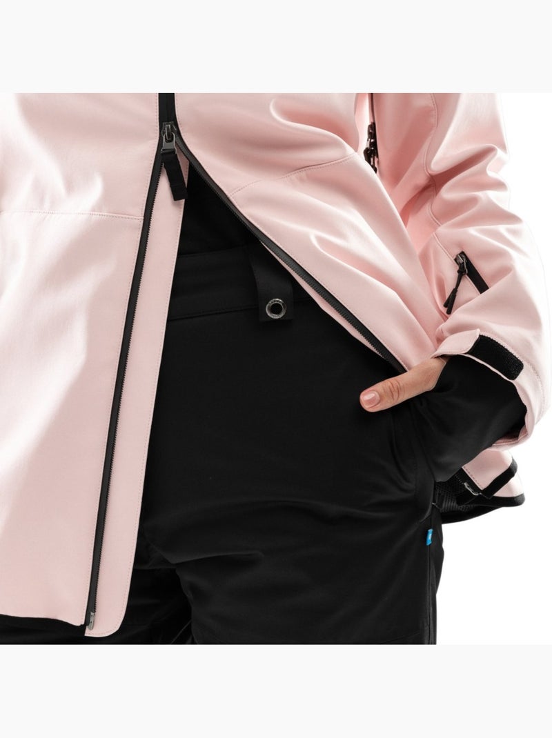 Veste snowboard femme sports d'hiver femme w2-w pastel Rose - Kiabi