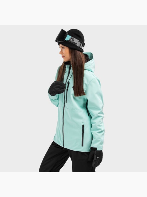 Veste snowboard femme sports d'hiver femme w2-w senja - Kiabi