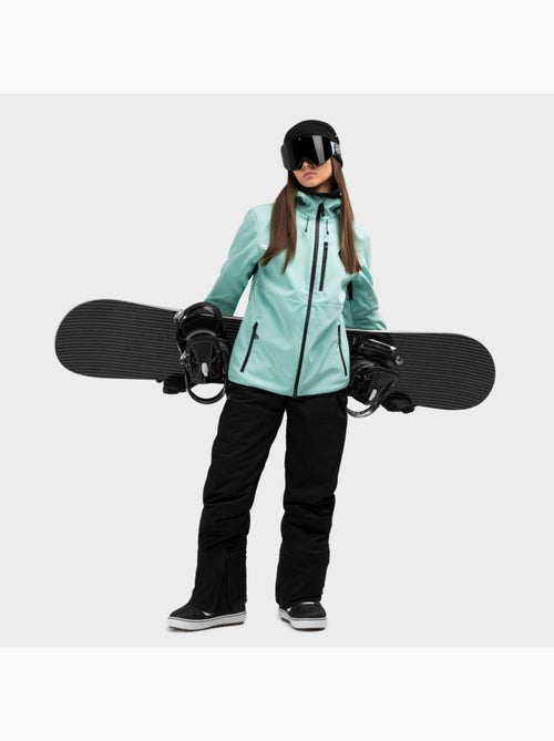 Veste snowboard femme sports d'hiver femme w2-w senja - Kiabi