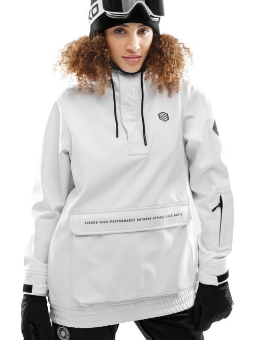 Veste snowboard femme sports d'hiver femme w3-w antarctica - Kiabi